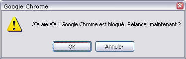Ergonomie-Pop-up-Message-Chrome