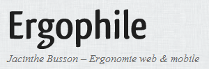 Blog ergonomie - Logo ergophile