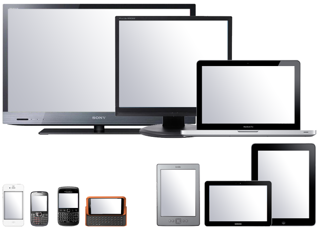  Responsive webdesign - Tailles d'écrans différentes à prendre en compte pour le responsive design 