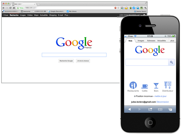  Responsive webdesign - Google : des versions séparées