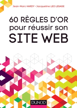 Ergonomie web - Couverture du livre 60 règles pour réussir son site web
