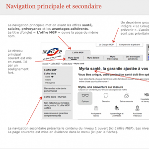 UX design du site Web guichet-entreprises.fr - Spécifications UX livrable