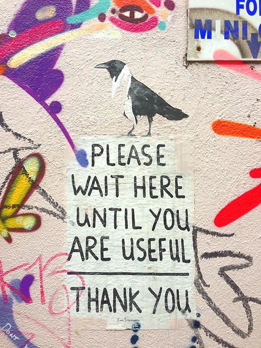 Please Wait Here Until You Are Useful by Ian Stevenson