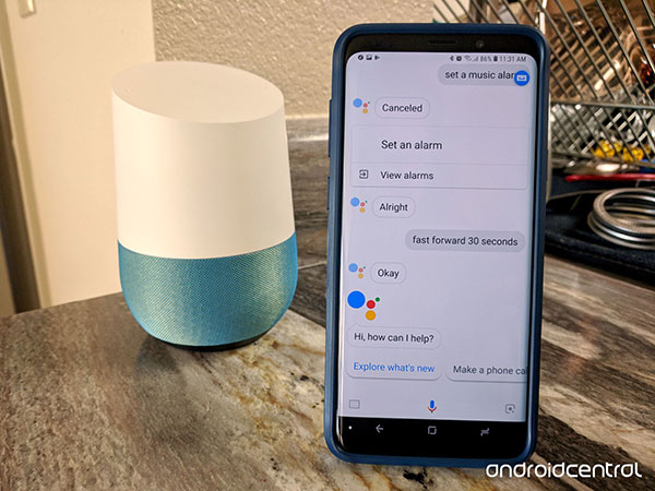 Interface vocale Google Duplex - google home Google assistant