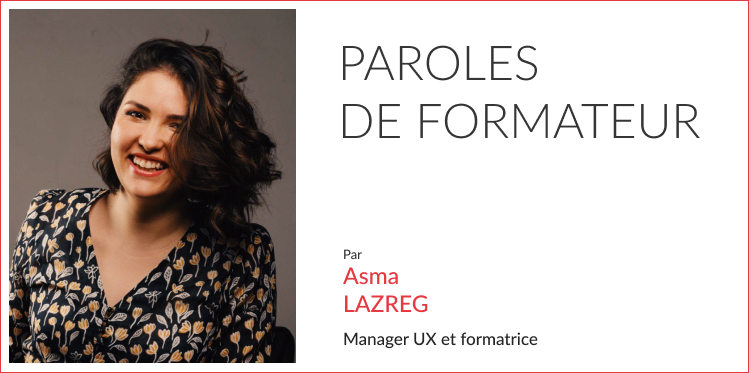 Asma Lazreg, formatrice UI Design