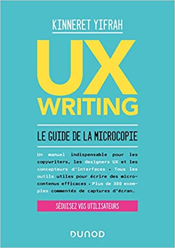 Livre UX writing - Le guide de la microcopie